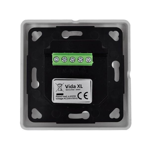 vidaXL Stýring fyrir Snúningsmótora með Stillanlegum Tímamæli