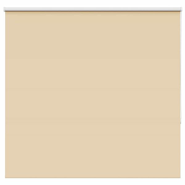 vidaXL R&uacute;llugard&iacute;nur Blackout Beige 165x130 cm Efni Breidd 161,6 cm