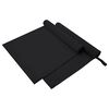 vidaXL &Iacute;&thorn;r&oacute;ttahandkl&aelig;&eth;i 2 pcs Svartur 180 x 90 cm