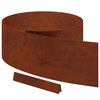 vidaXL Gar&eth;ja&eth;ar 4 pcs Rusty 450 x 0,05 x 25 cm Ve&eth;ra&eth; st&aacute;l