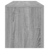 vidaXL Sjónvarpsskápur með LED Grár Sonoma 140x36,5x40 cm