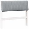 vidaXL B&oacute;lstru&eth; r&uacute;mgafl Lj&oacute;sgr&aacute;r 90 cm Solid furuhikk