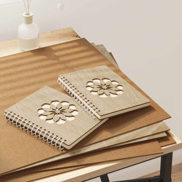 vidaXL Skreyting spjöld 12 pcs Sonoma eikarlitur 40 x 60 x 0.3 cm