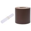 vidaXL N&aelig;&eth;ishl&iacute;f fyrir Gar&eth;inn PVC 70x0,19 m Br&uacute;n