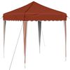 vidaXL Pop-up part&yacute; tjald terracotta 195 x 195 x 245 cm Oxford efni