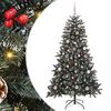 vidaXL Gervi j&oacute;latr&eacute; me&eth; 150 LED Gr&aelig;nn 150 cm PVC, plast og st&aacute;l