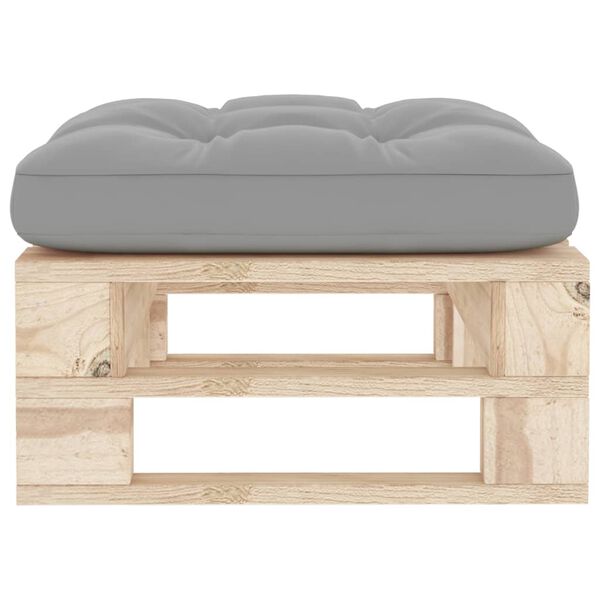 vidaXL Gar&eth;skemill &uacute;r Brettum Gegndreyptur Furuvi&eth;ur