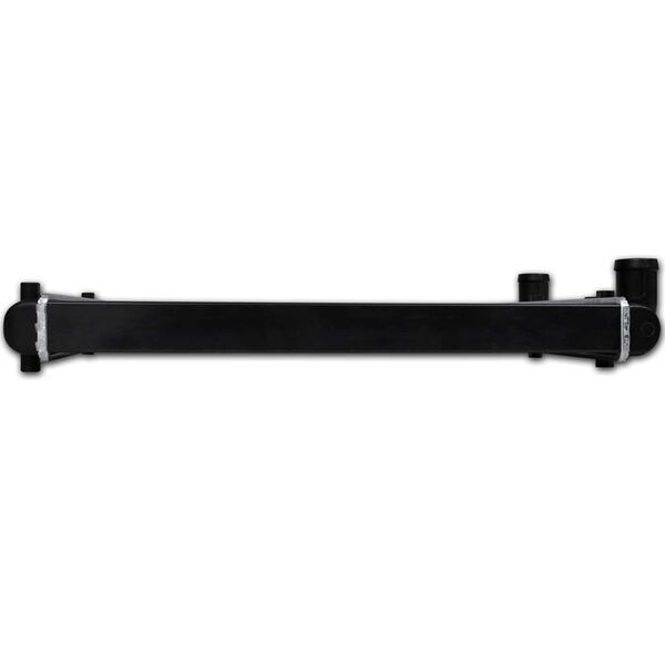 vidaXL Kaldur fyrir v&ouml;tn Svartur M&aacute;lmur