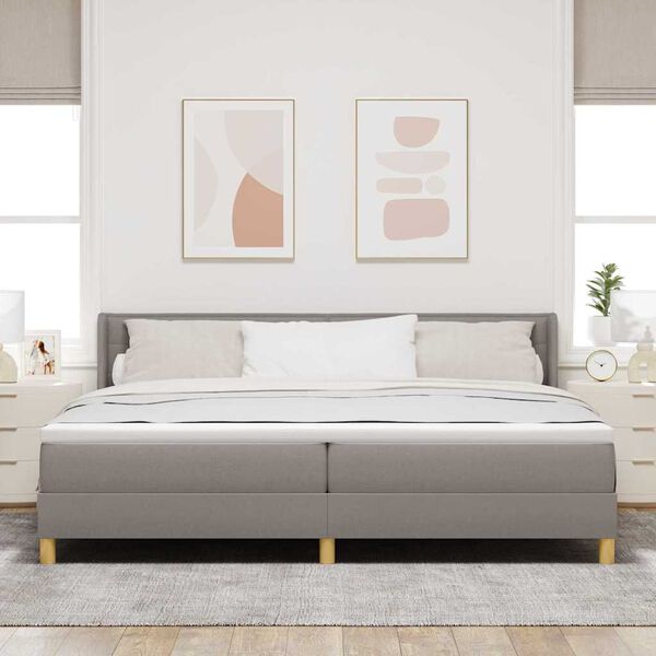 vidaXL Kassi vorinn r&uacute;m me&eth; d&yacute;nu M&oacute;gr&aacute;r 200 x 200 cm P&oacute;l&yacute;ester