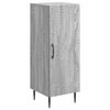 vidaXL Vi&eth;beinteyfla Gr&aacute;r Sonoma eikarlitur 33 x 34,5 x 89,5 cm