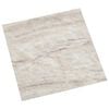 vidaXL G&oacute;lflagnir 5,11 m&sup2; 55 pcs PVC Br&uacute;nn og beige