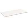vidaXL Bor&eth;plata Hv&iacute;t 110x60x2,5 cm Gegnheil Fura Ferningur R&eacute;tthyrnd