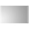 vidaXL LED Ba&eth;herbergisspegill 50x80 cm