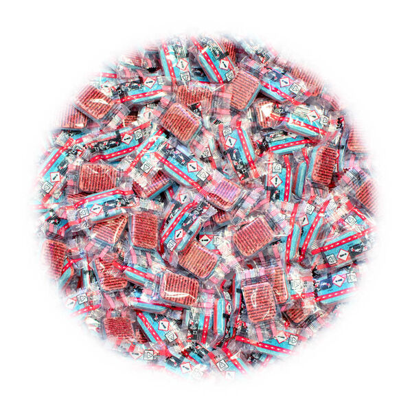 vidaXL 12-&iacute;-1 Upp&thorn;vottat&ouml;flur 500 stk 9 kg