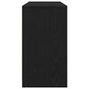 vidaXL Skrifbor&eth; Svartur Eik 120x42x76 cm Hanna&eth;ur vi&eth;ur