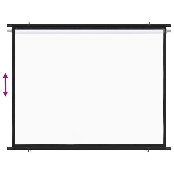 51386 vidaXL Projection Screen 72" 4:3