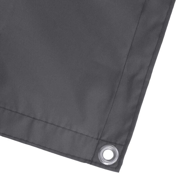 vidaXL Svalaskilr&uacute;m Reykgr&aacute;r 90x1000 cm 100% P&oacute;l&yacute;ester Oxford