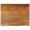 vidaXL Bor&eth;plata me&eth; N&aacute;tt&uacute;rulegum Br&uacute;num 110x80x3,8 cm Mang&oacute;vi&eth;ur