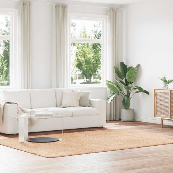 vidaXL R&yacute;jamotta me&eth; H&aacute;u Flosi NAVARRA Drappa&eth;ur 200x290 cm Polyester