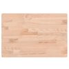 vidaXL Ba&eth;herbergisbor&eth;plata 60x40x1,5 cm Gegnheilt Beyki