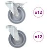 vidaXL Sn&uacute;ningshj&oacute;l me&eth; Boltagati 24 stk. 100 mm