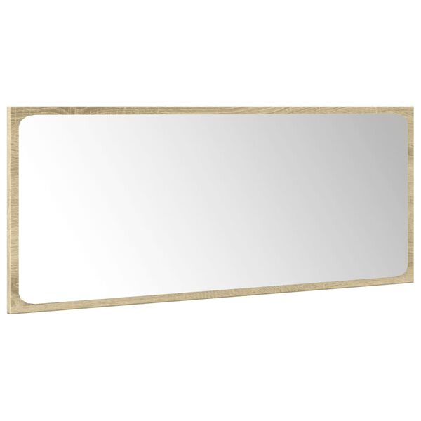 vidaXL 3 Hluta Ba&eth;herbergissett Sonoma Eik Samsettur Vi&eth;ur