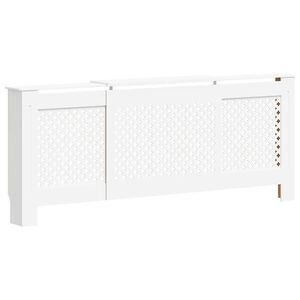 vidaXL Ofnhl&iacute;f MDF Hv&iacute;t 205 cm