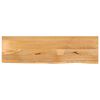 vidaXL Bor&eth;plata me&eth; N&aacute;tt&uacute;rulegum Br&uacute;num 140x20x2,5 cm Mang&oacute;vi&eth;ur