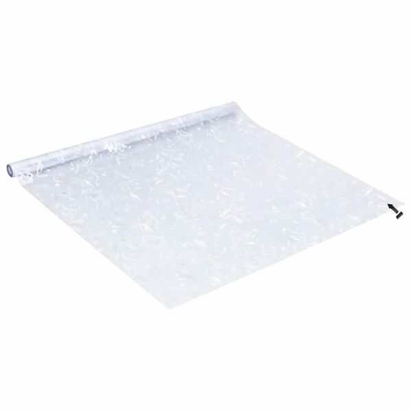 vidaXL St&ouml;&eth;urafmagns gluggafilma Bl&oacute;mamynd 90 x 500 cm PVC