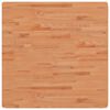 vidaXL Bor&eth;plata 90x90x1,5 cm Ferningur Gegnheilt Beyki