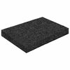 vidaXL G&uacute;mm&iacute;grj&oacute;t palla pad Svart 6 x 9 x 1 cm G&uacute;mm&iacute;