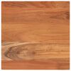 vidaXL Bor&eth;plata 60x60x2,5 cm Ferningur Gegnheil Akas&iacute;a