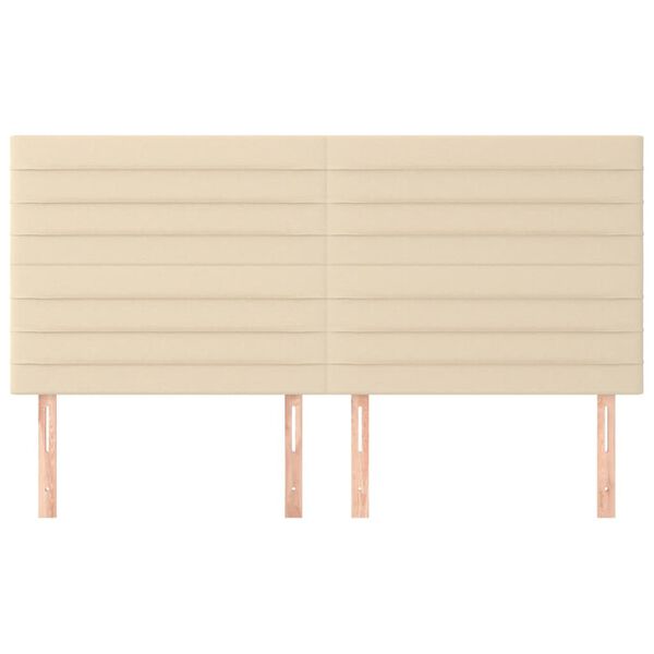 vidaXL H&ouml;f&eth;agafl kremlita&eth;ur 200x5x118/128 cm efni