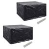 vidaXL &Uacute;tih&uacute;sgagna&aacute;brei&eth;ur 2 stk. 6 manna P&oacute;l&yacute;rattan 8 K&oacute;sar 172x113cm