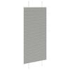 vidaXL Pleated Blind Antracite 55x150 cm Efni Breidd 54,4 cm Polyester
