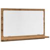vidaXL ba&eth;herbergisspegill Sk&aacute;pur Artisan Oak 60x11x37 cm
