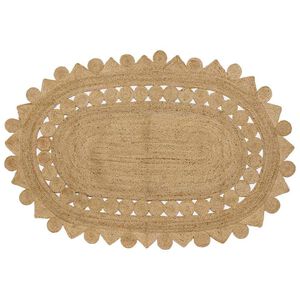 vidaXL Tepi Br&uacute;nn 152 x 245 cm J&uacute;ta