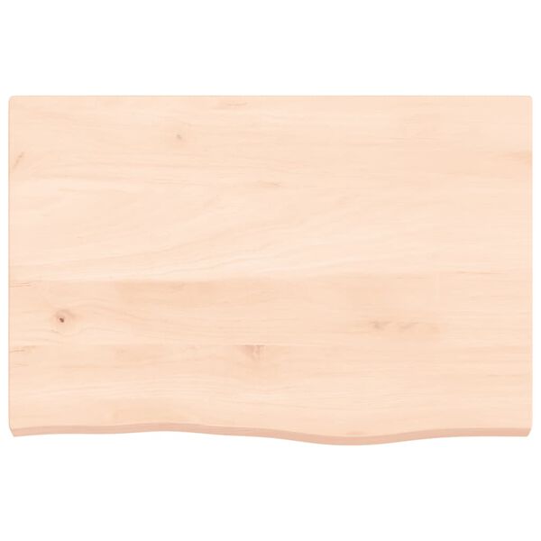 vidaXL Ba&eth;herbergisbor&eth;plata &Oacute;me&eth;h&ouml;ndla&eth;ur Gegnheill Vi&eth;ur