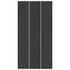 vidaXL Botnplata fyrir sundlaug Svartur 640 x 321 x 0,1 cm &Oacute;ofin efni