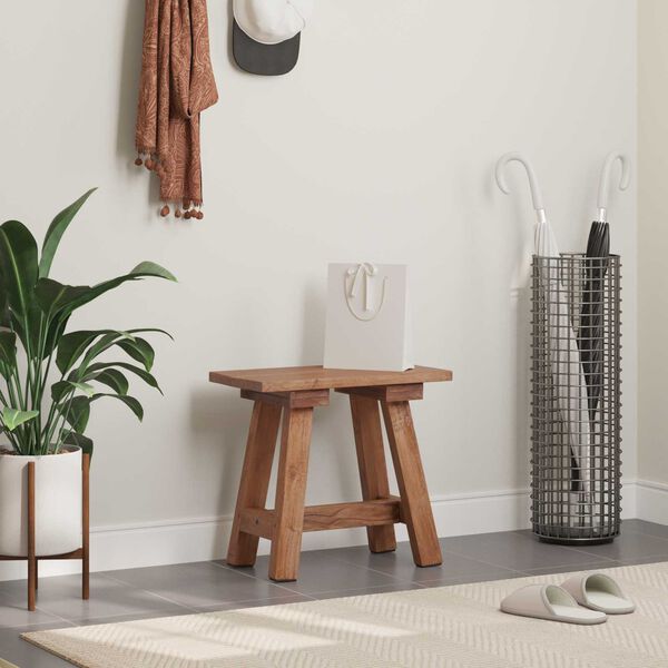 vidaXL Bekkur Náttúrulegur 50 x 26 x 45 cm Mahogany viður