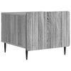 vidaXL S&oacute;fabor&eth; Gr&aacute;r Sonoma eikarlitur 49 x 50 x 42 cm Samsettur vi&eth;ur