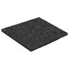 vidaXL G&uacute;mm&iacute;grj&oacute;t palla pad Svart 9 x 9 x 0,3 cm G&uacute;mm&iacute;