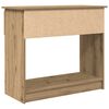 vidaXL leikjabor&eth; me&eth; sk&uacute;ffum Artisan Oak 85,5x38,5x74,5 cm