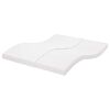 vidaXL Svampd&yacute;na Hv&iacute;t 200x210 cm 7-Sv&aelig;&eth;a St&iacute;fleiki 20 ILD