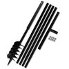 vidaXL Jar&eth;bor me&eth; Handfangi 120 mm me&eth; Framlengingarr&ouml;ri 5 m St&aacute;l