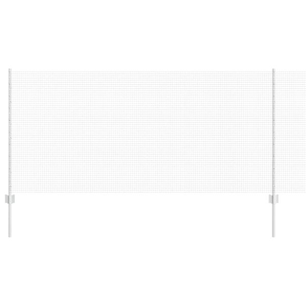 vidaXL Gir&eth;ing me&eth; p&oacute;st Silfur 1 x 50 m St&aacute;l