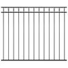 vidaXL Gir&eth;ingarplata ASSEN St&aacute;l 1,7x1,5 m Sv&ouml;rt