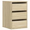 vidaXL Hornkomm&oacute;&eth;a Sonoma Eik 40x41x58 cm Hanna&eth;ur vi&eth;ur