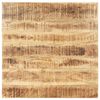 vidaXL Bor&eth;plata Gegnheill Mang&oacute;vi&eth;ur 25-27 mm 80x80 cm