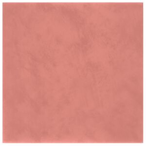 vidaXL Veggh&ouml;fu&eth;p&uacute;&eth;i 12 pcs Bleikur 30 x 30 cm Flauel